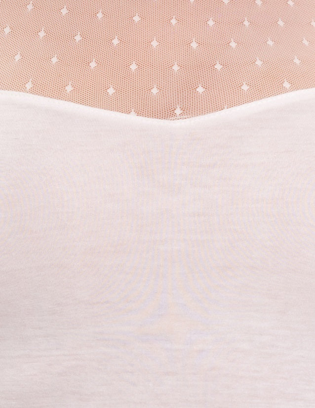 Miss Fancy Top in Ivory