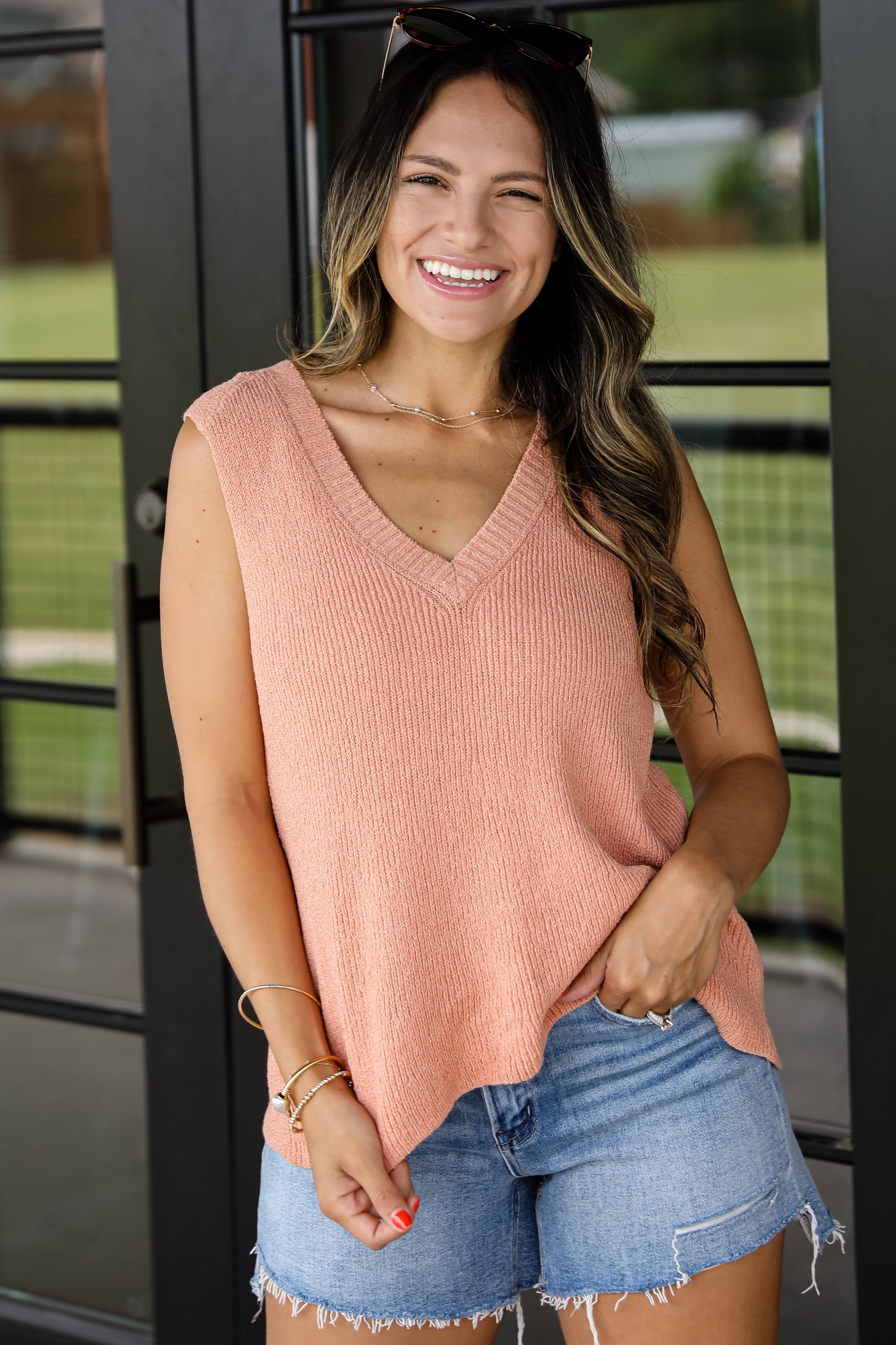 FINAL SALE - Come Along Lightweight Knit Tank