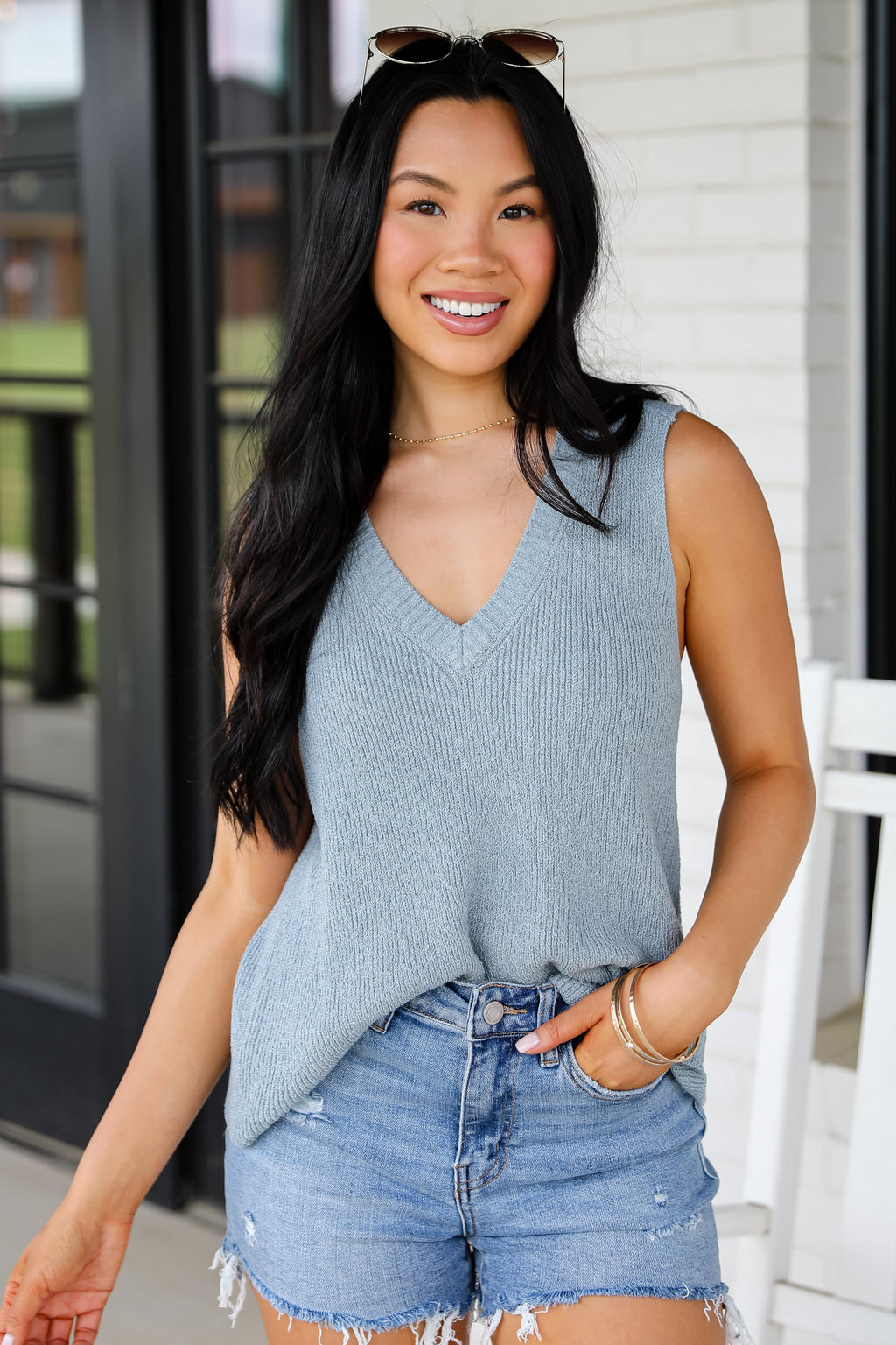 FINAL SALE - Come Along Lightweight Knit Tank